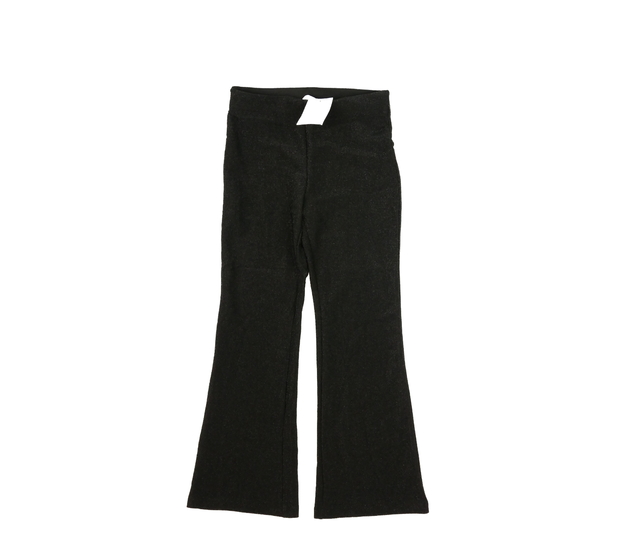 Nové černé zvonové lesklé legíny H&M
