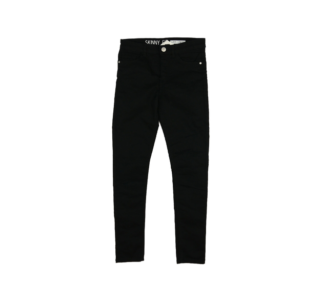 Černé skinny fit rifle H&M