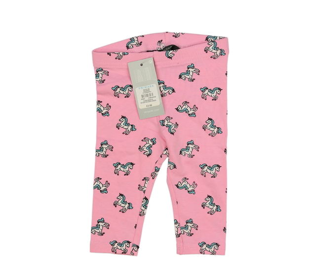 Nové růžové legíny s jednorožci Primark 