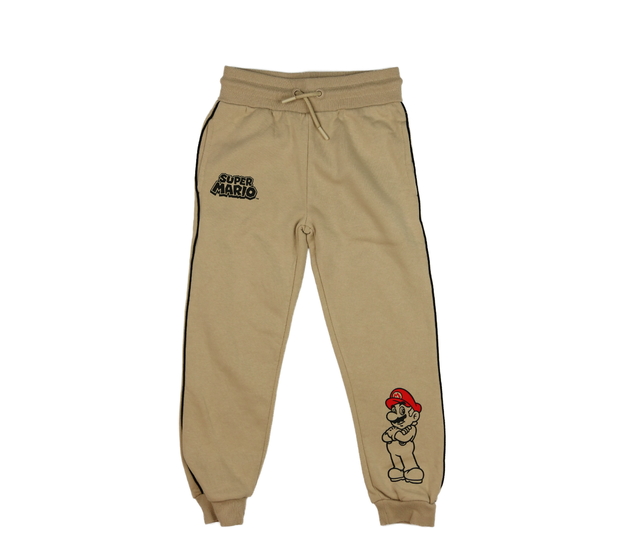 Hnědé tepláky Super Mario Primark 