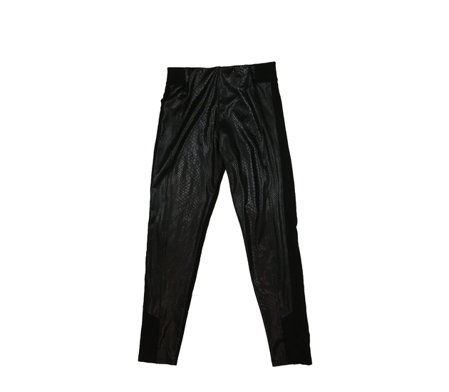 Černé vzorované legíny River Island 