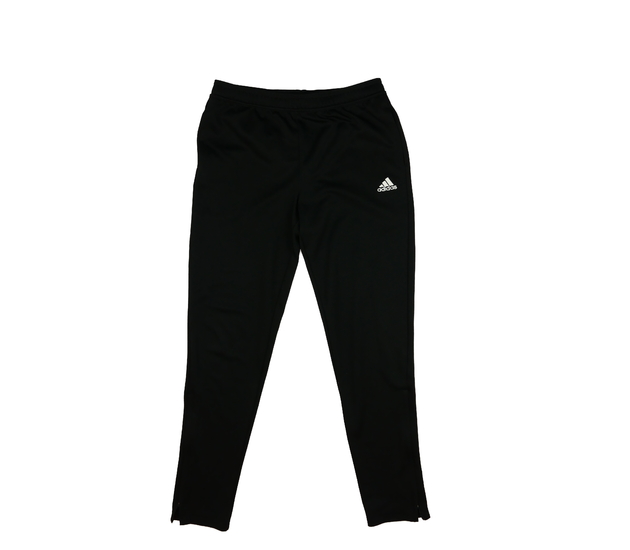 Černé sportovní tepláky vel. 176 Adidas
