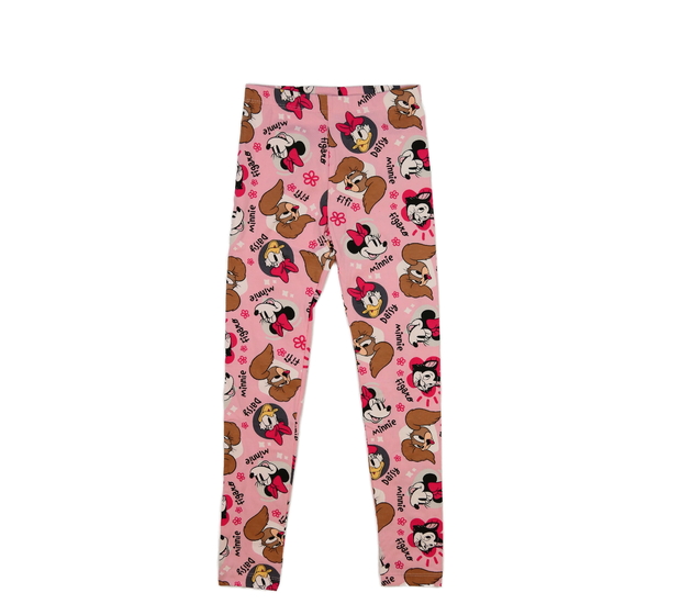 Růžové legíny Minnie Disney 
