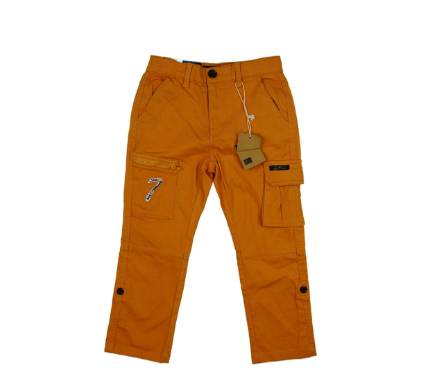 Nové oranžové kalhoty slim fit 
