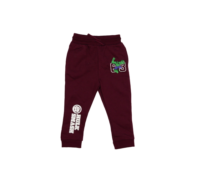 Tmavě červené tepláky Hulk George