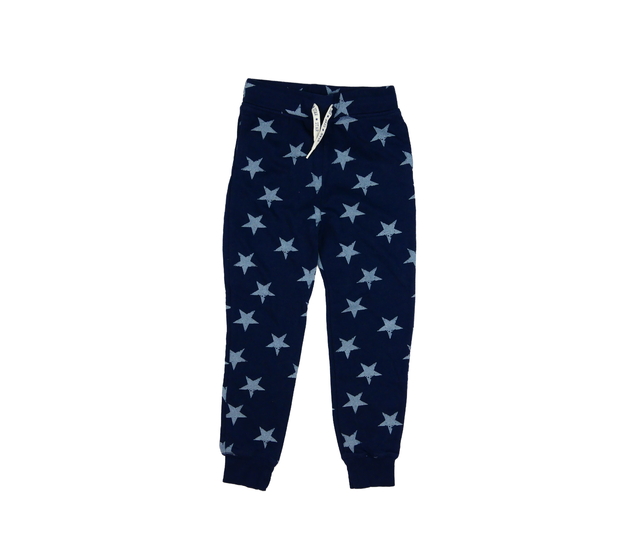 Tmavé slabší tepláky s hvězdami H&M