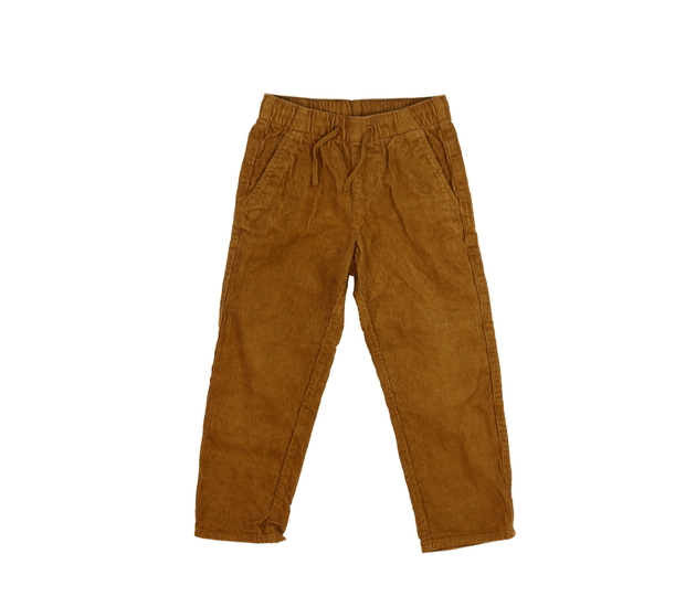 Hnědé manšestrové kalhoty H&M