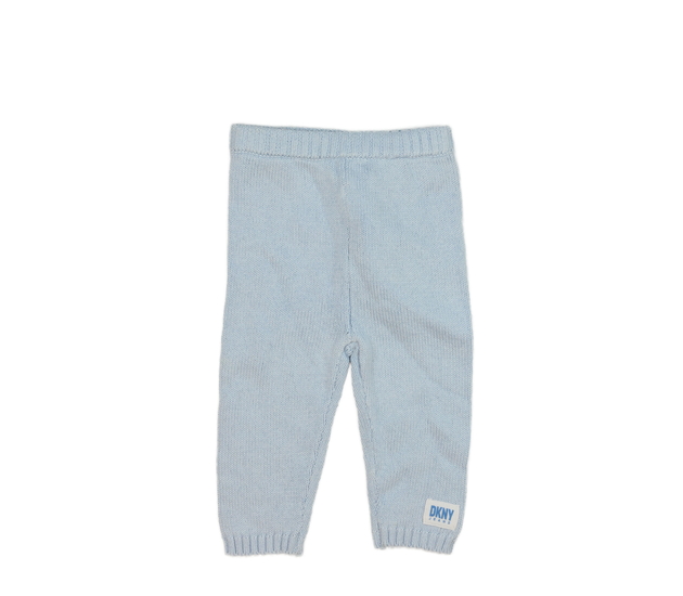 Modré pletené legíny DKNY