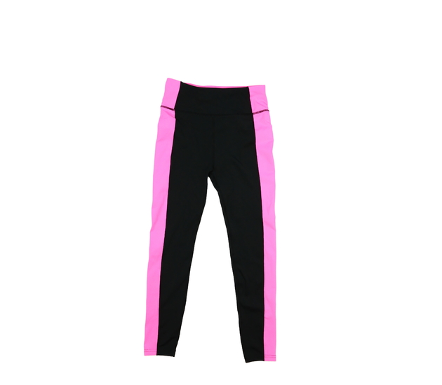 Nové černo-růžové sportovní legíny 