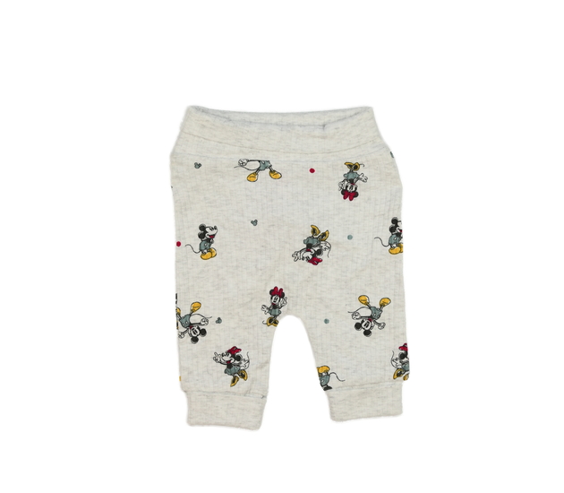 Šedé melírované legíny Mickey Disney Primark 