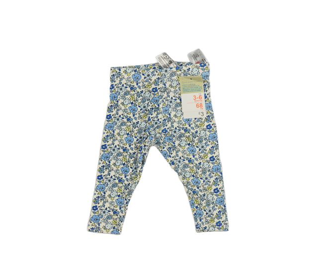 Nové bílé květinové legíny Primark 