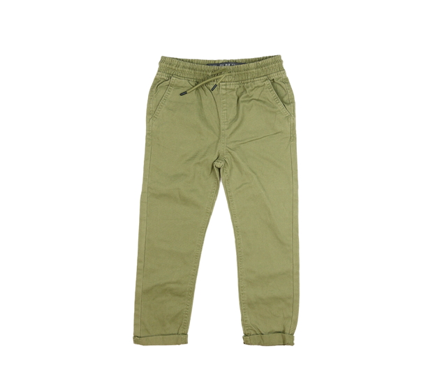 Zelené slim kalhoty Primark 