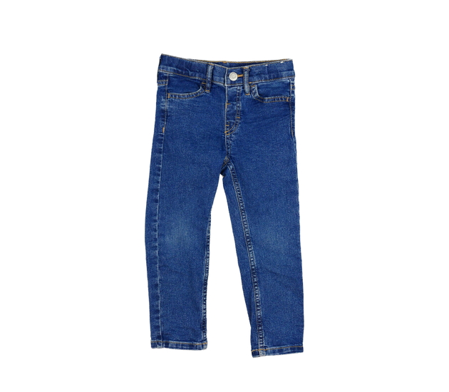 Modré slim rifle H&M