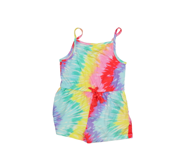 Duhový kraťasový overal 
