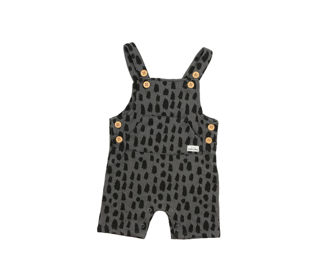 Šedé vzorované kraťasy s laclem Primark