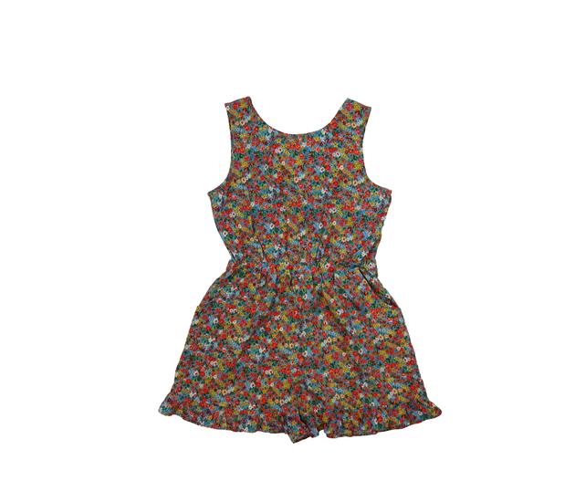 Květinový vzdušný kraťasový overal Next