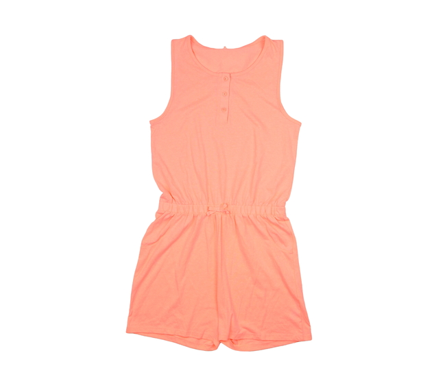 Oranžový kraťasový overal George