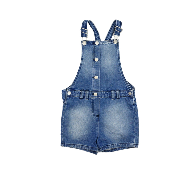 Modré riflové kraťasy s laclem Nutmeg