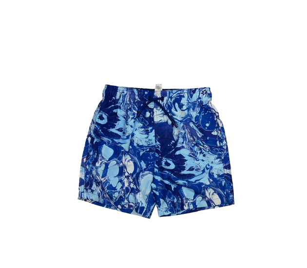 Modré vzorované kraťasy Nutmeg