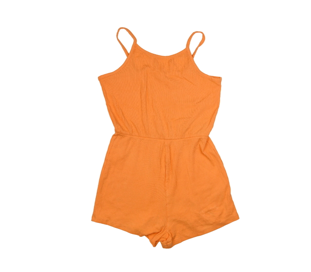 Oranžový kraťasový overal George