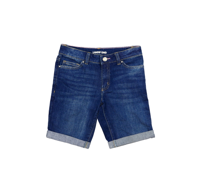 Tmavomodré riflové kraťasy