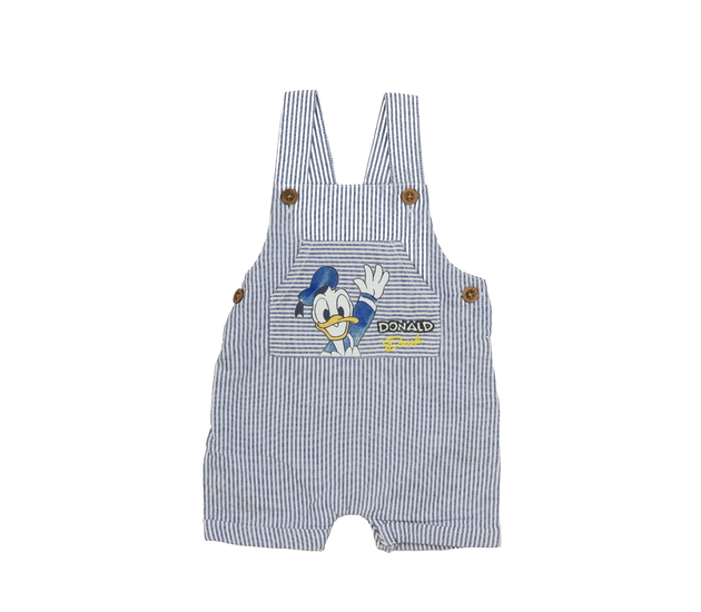 Pruhované kraťasy s laclem Primark