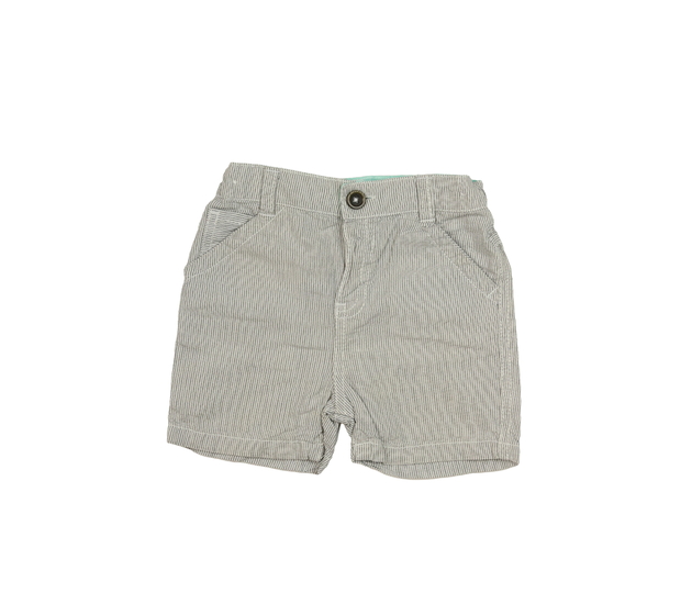 Šedé pruhované kraťasy M&S