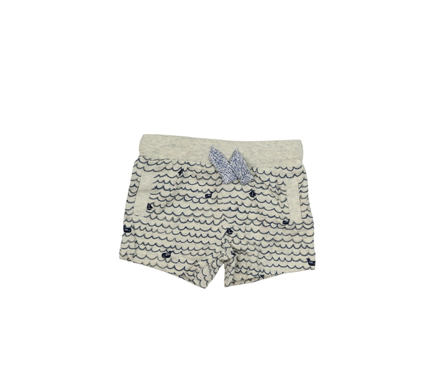 Šedé kraťasy s plachetnicemi F&F