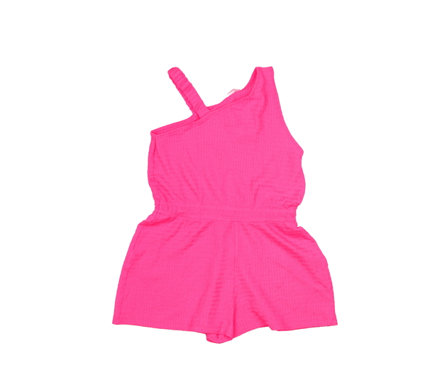 Sytě růžový kraťasový overal Primark