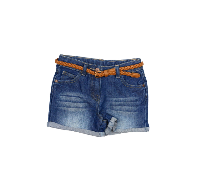 Tmavomodré riflové kraťasy George