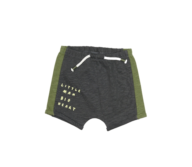 Šedozelené kraťasy Next