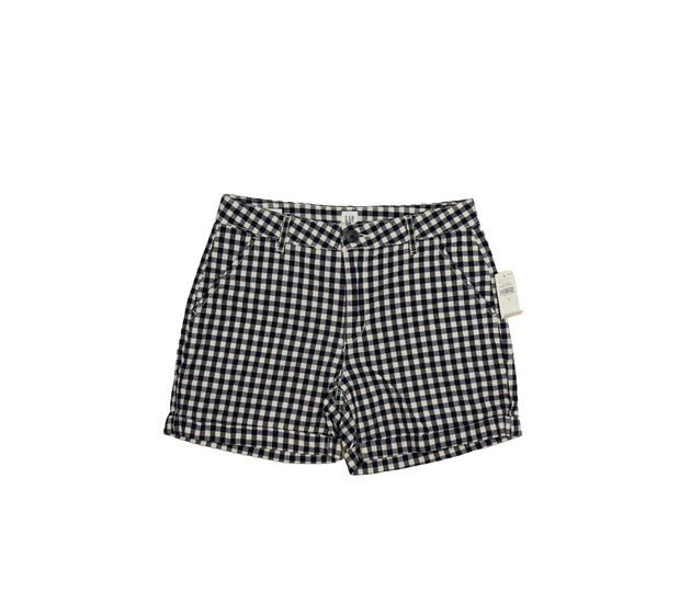 Nové modré kostkované kraťasy Gap