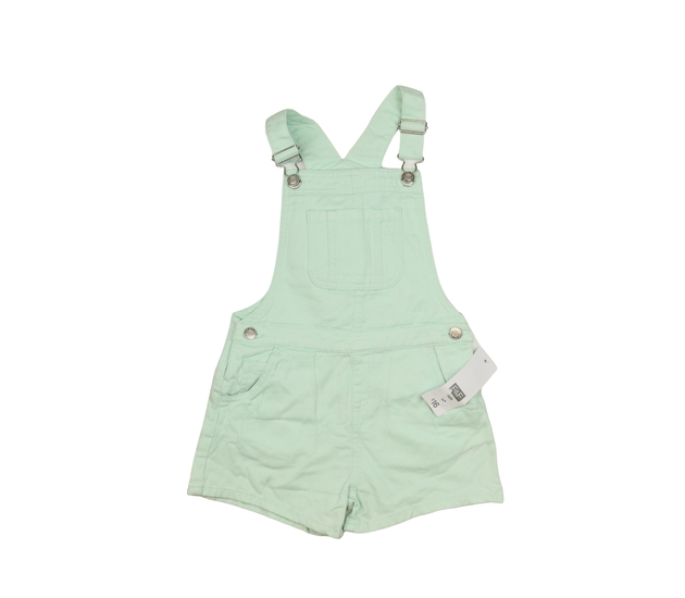 Nové světle zelené riflové kraťasy s laclem F&F