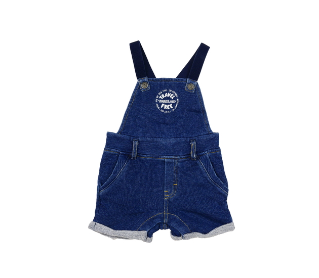 Modré kraťasy s laclem