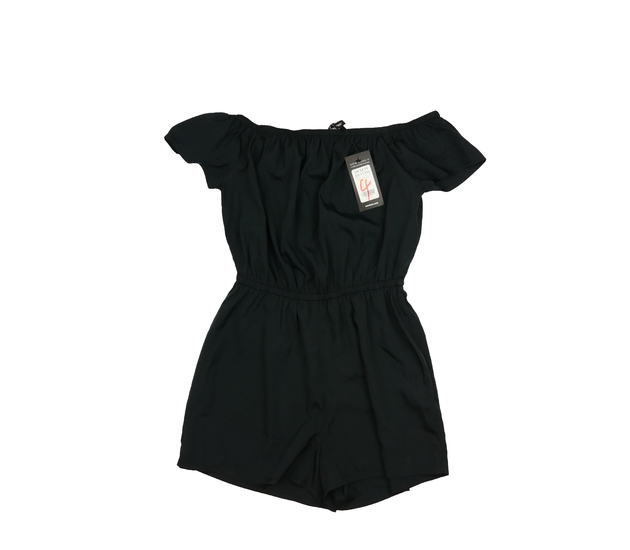 Nový černý lehký kraťasový overal New Look