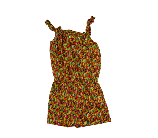 Květinový vzdušný kraťasový overal Next