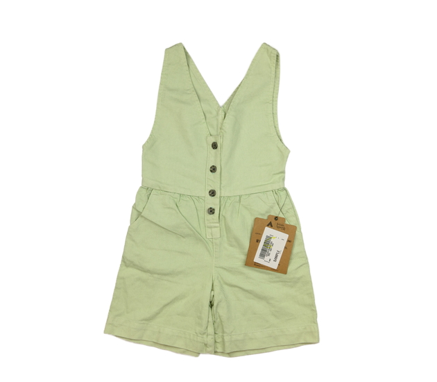 Nový riflový zelený kraťasový overal 