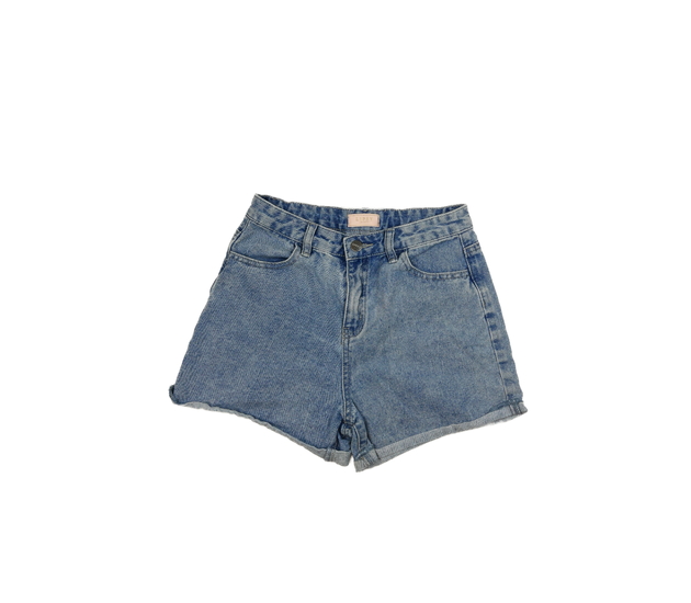 Modré riflové kraťasy 