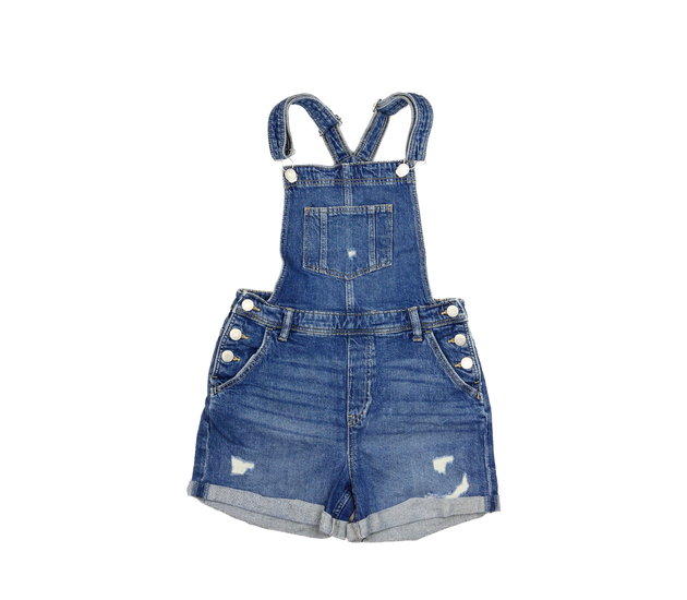 Modré riflové kraťasy s laclem H&M