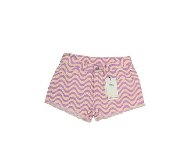 Nové fialovobéžové riflové kraťasy M&S