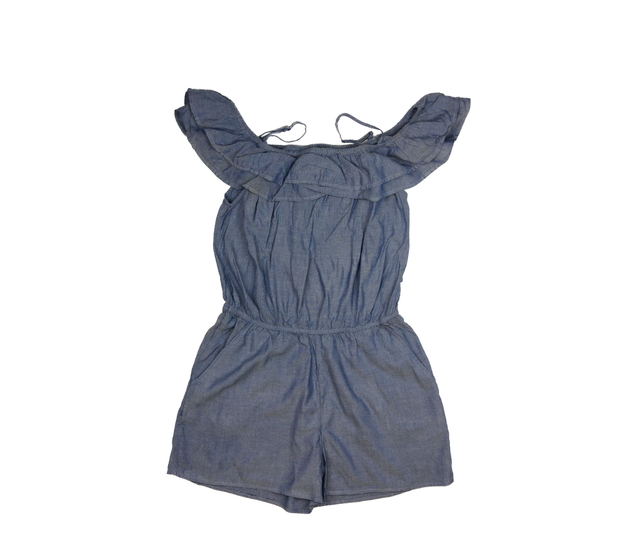 Nový modrý kraťasový overal vel. 170 H&M