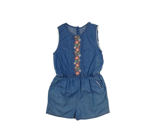 Modrý kraťasový overal George