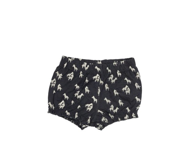 Nové tmavošedé kraťasy se zebrami F&F