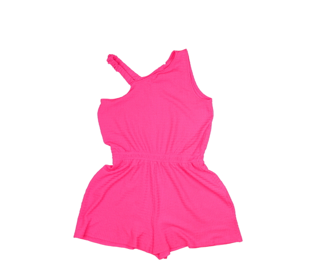 Sytě růžový kraťasový overal Primark