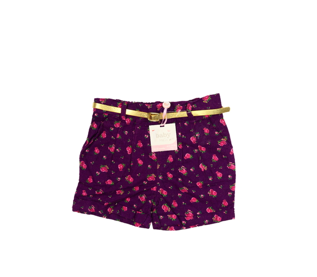 Nové fialové manšestrové kraťasy M&Co