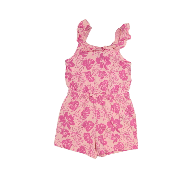 Růžový kraťasový overal Primark