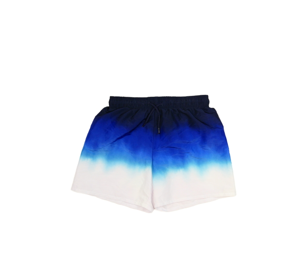 Modré kraťasy s barevným přechodem H&M