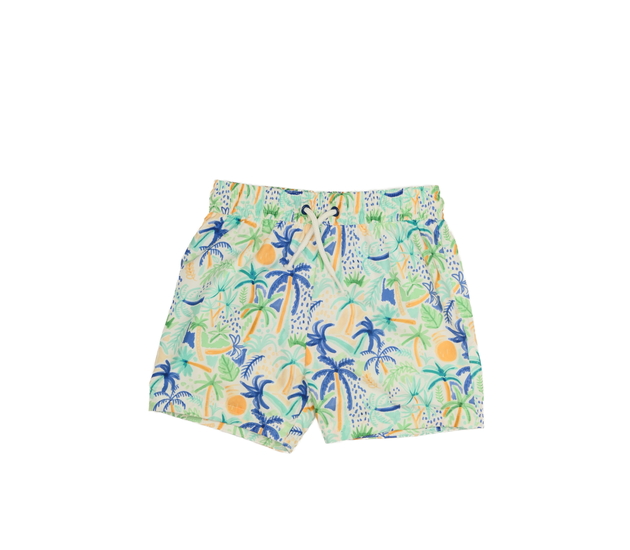 Kraťasy s motivem džungle s vnitřní síťkou F&F