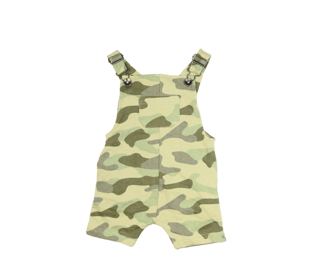 Zelené maskáčové kraťasy s laclem Next