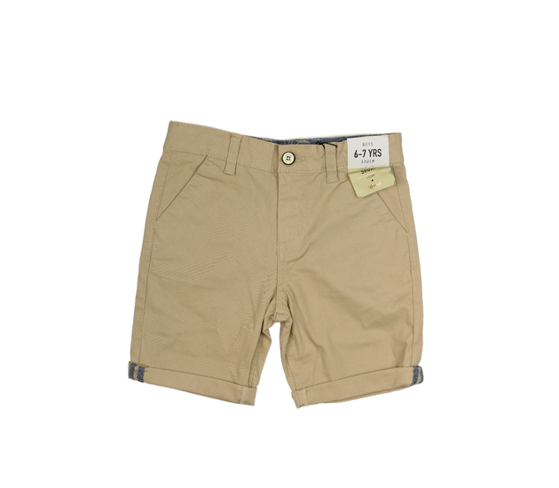 Nové hnědé plátěné kraťasy Primark